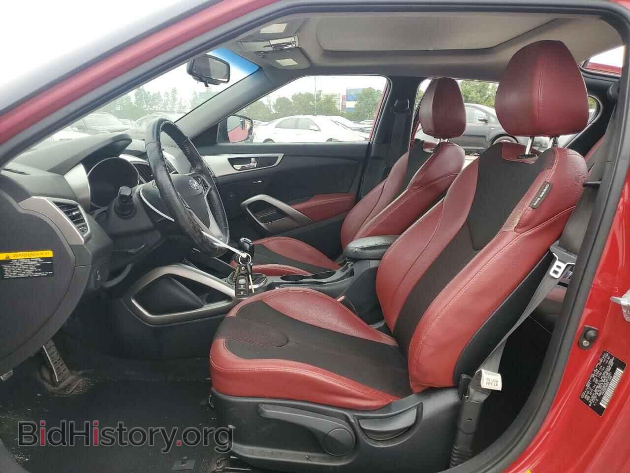 2012 HYUNDAI VELOSTER - VIN: KMHTC6AD3CU074451 - Фото 7
