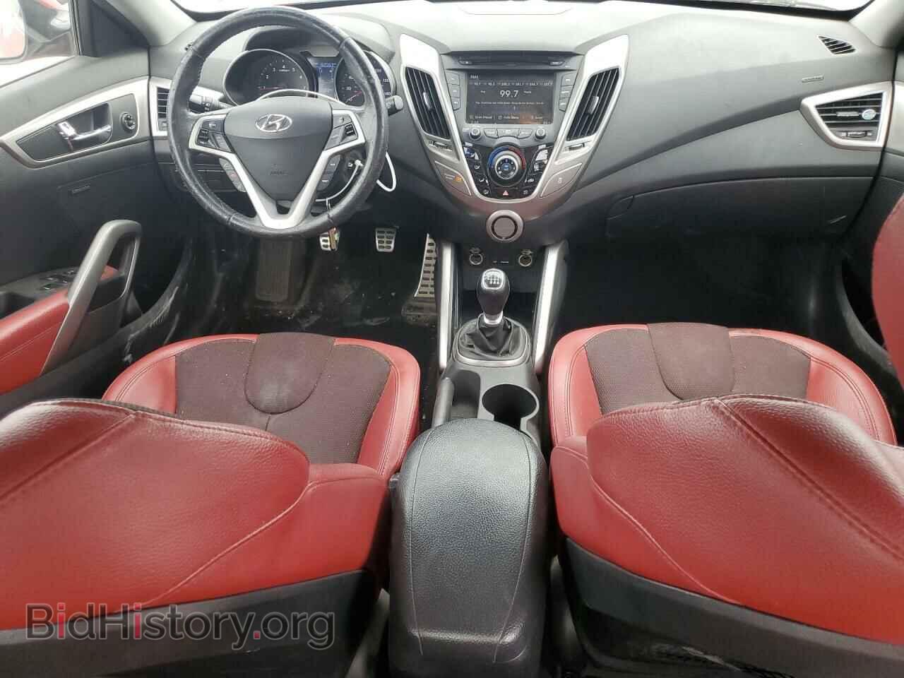 2012 HYUNDAI VELOSTER - VIN: KMHTC6AD3CU074451 - Фото 8