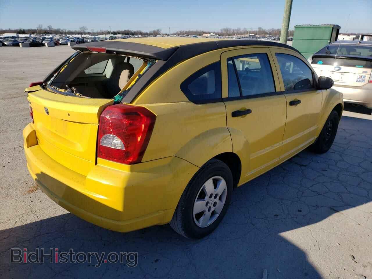2007 DODGE CALIBER - VIN: 1B3HB28B07D538037 - Фото 4