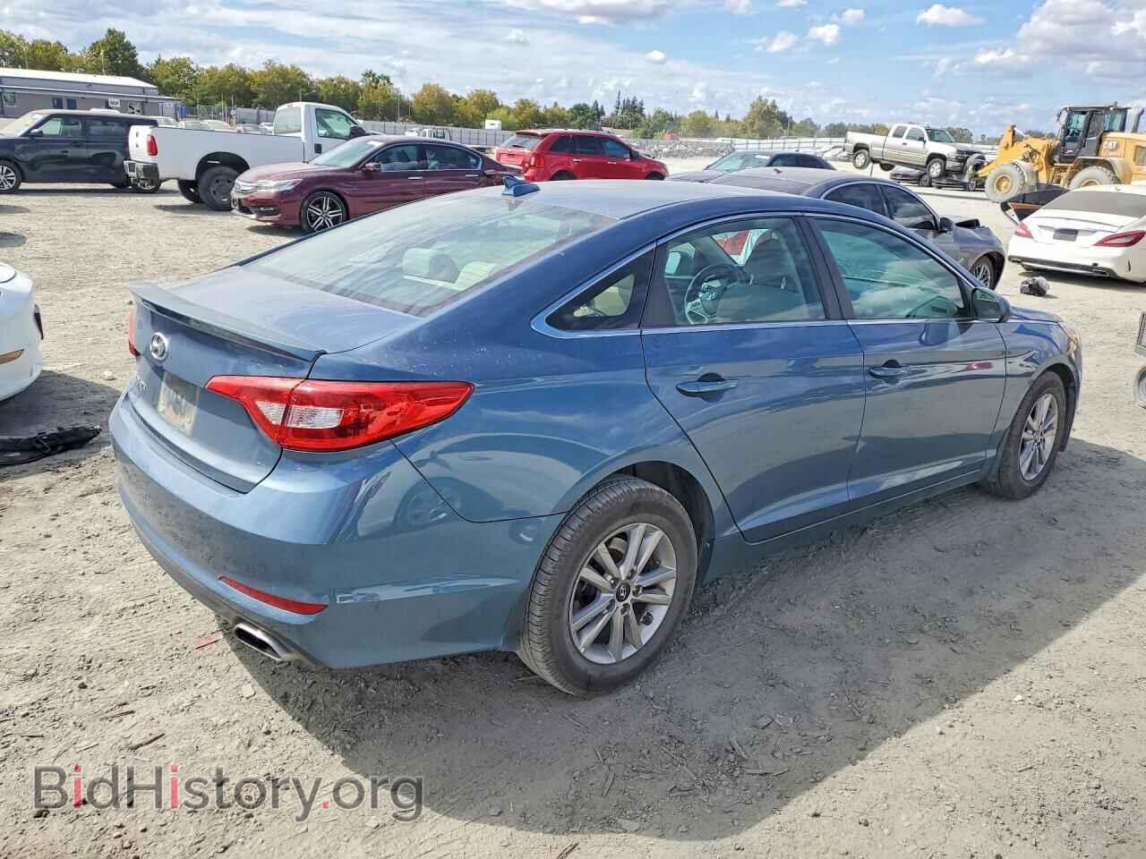 2015 HYUNDAI SONATA - VIN: 5NPE24AF2FH257179 - Фото 3