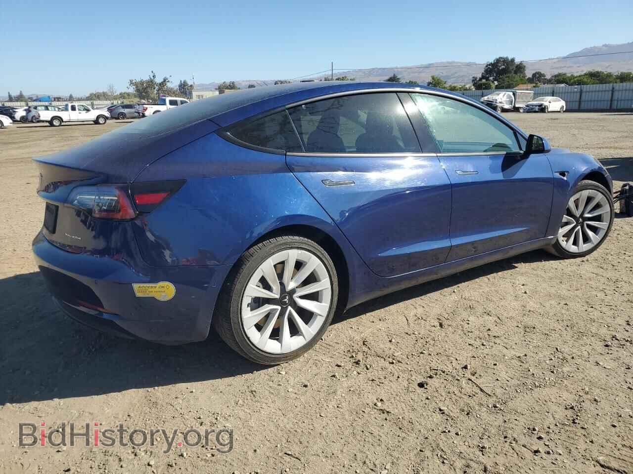 2022 TESLA MODEL 3 - VIN: 5YJ3E1EB3NF189850 - Фото 3