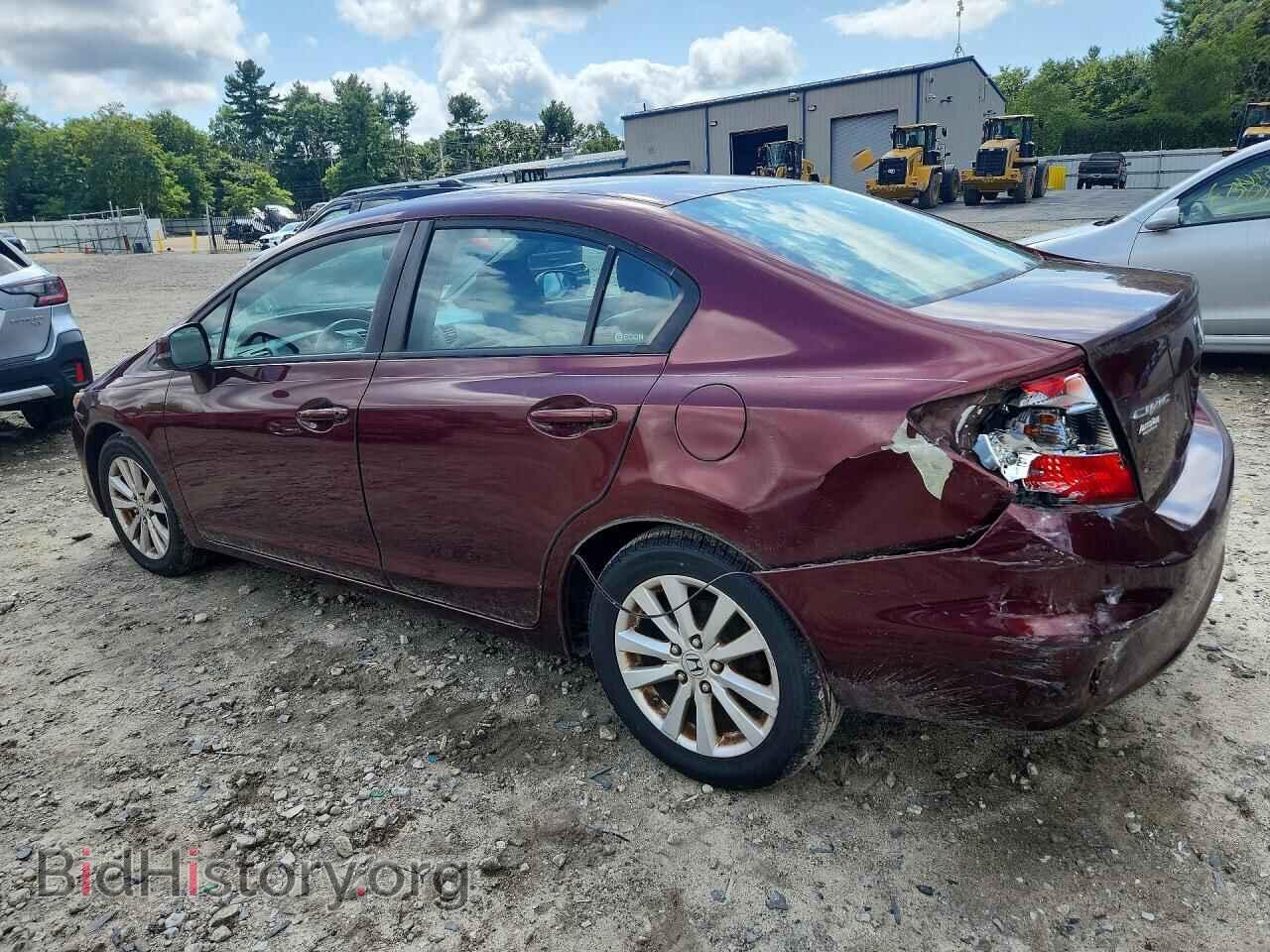 2012 HONDA CIVIC - VIN: 19XFB2F95CE072670 - Фото 2