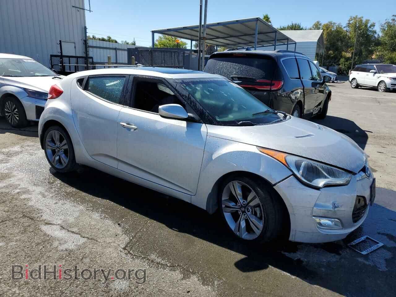 2013 HYUNDAI VELOSTER - VIN: KMHTC6AD8DU108546 - Фото 4