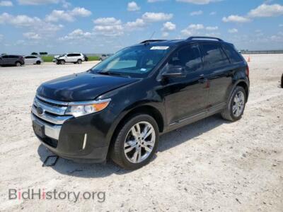 2013 Ford EDGE SEL, черный — VIN 2FMDK3JC0DBE11226, Copart