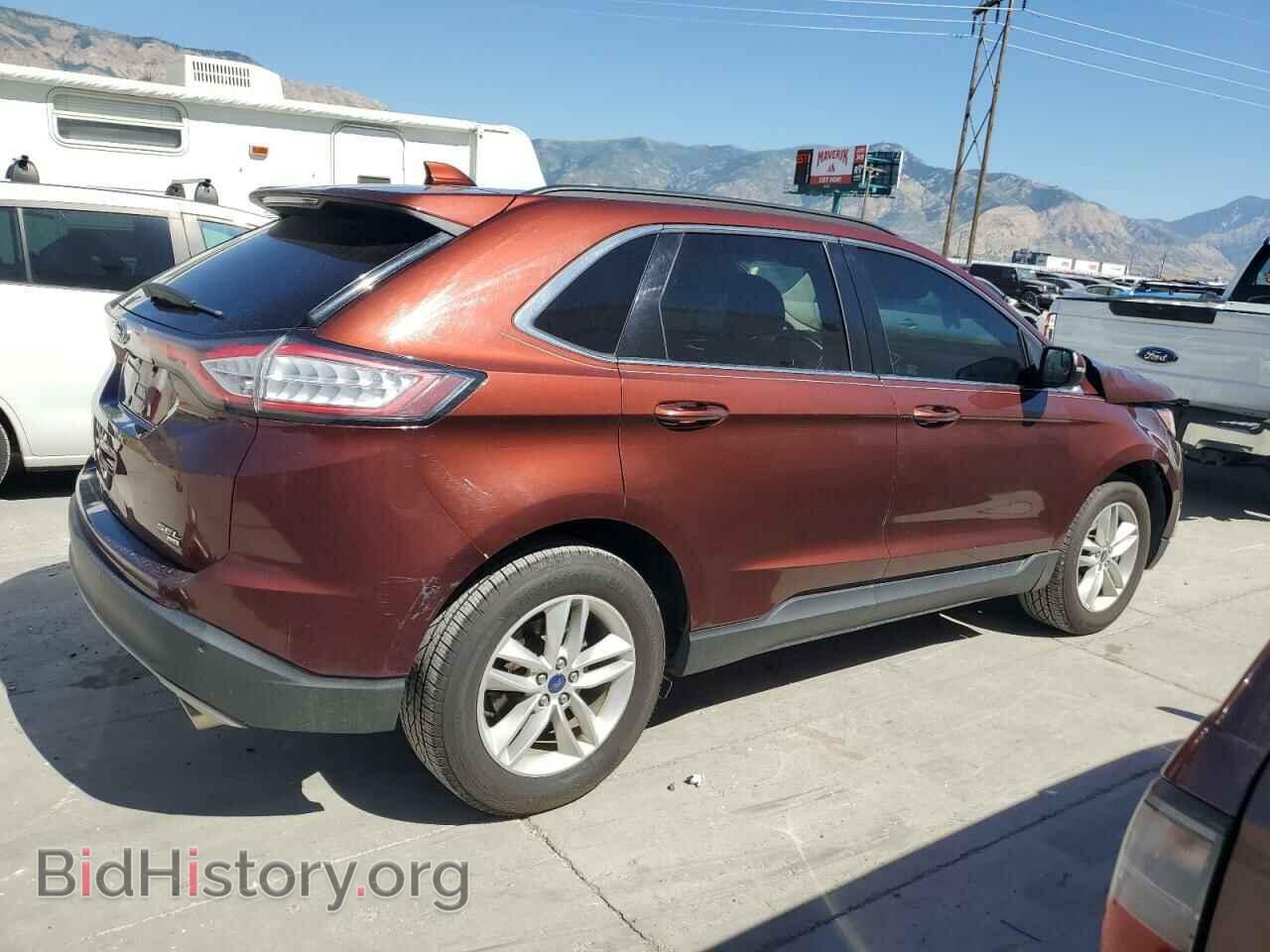 2015 FORD EDGE - VIN: 2FMTK4J82FBB48642 - Фото 3