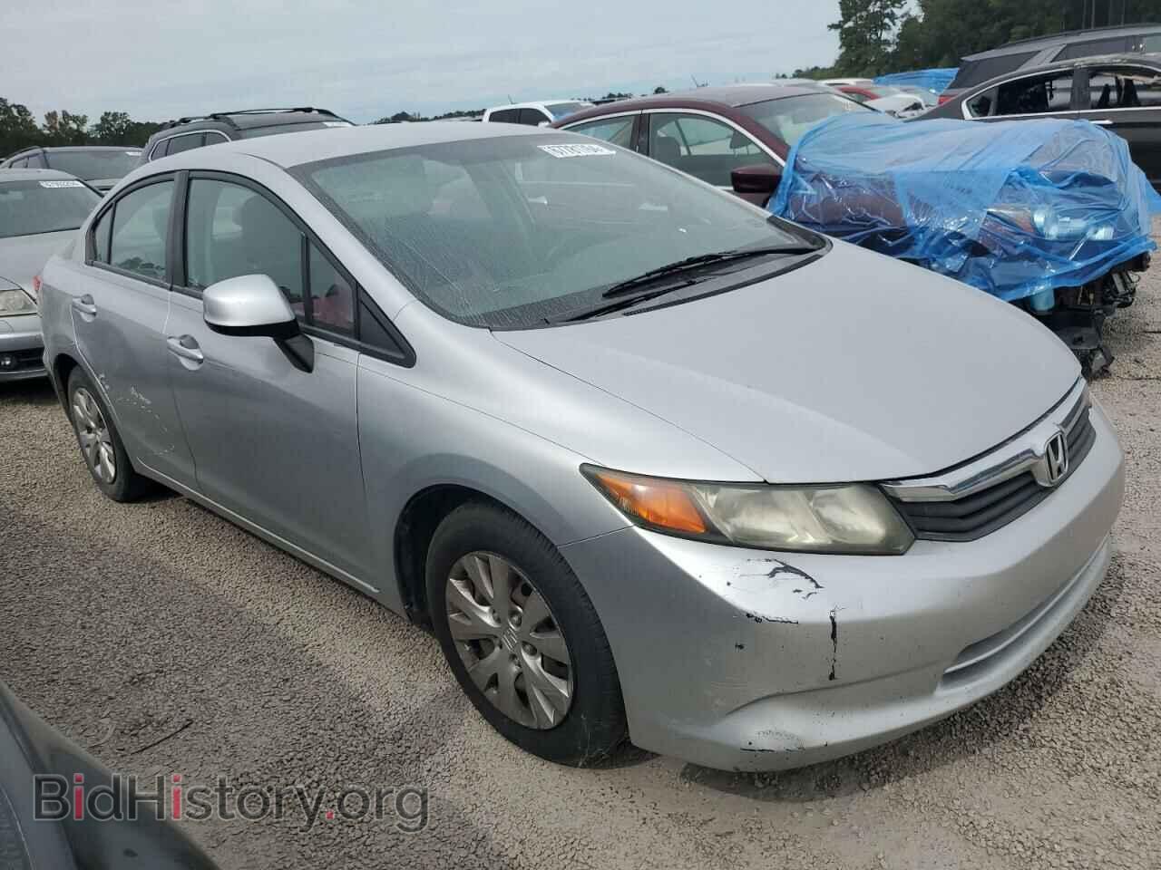 2012 HONDA CIVIC - VIN: 2HGFB2F51CH588205 - Фото 4