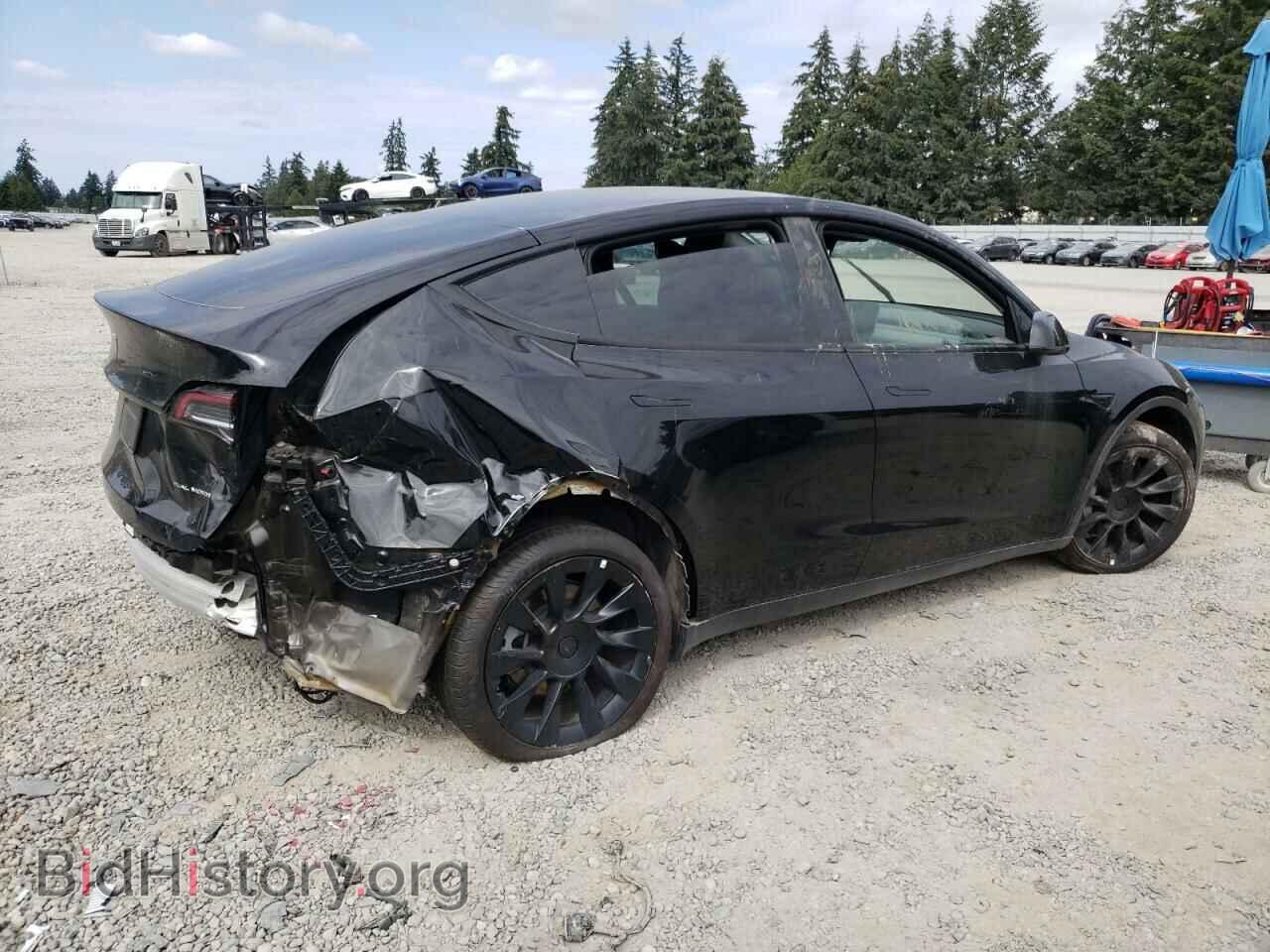 2022 TESLA MODEL Y - VIN: 7SAYGDEE0NF481292 - Фото 3