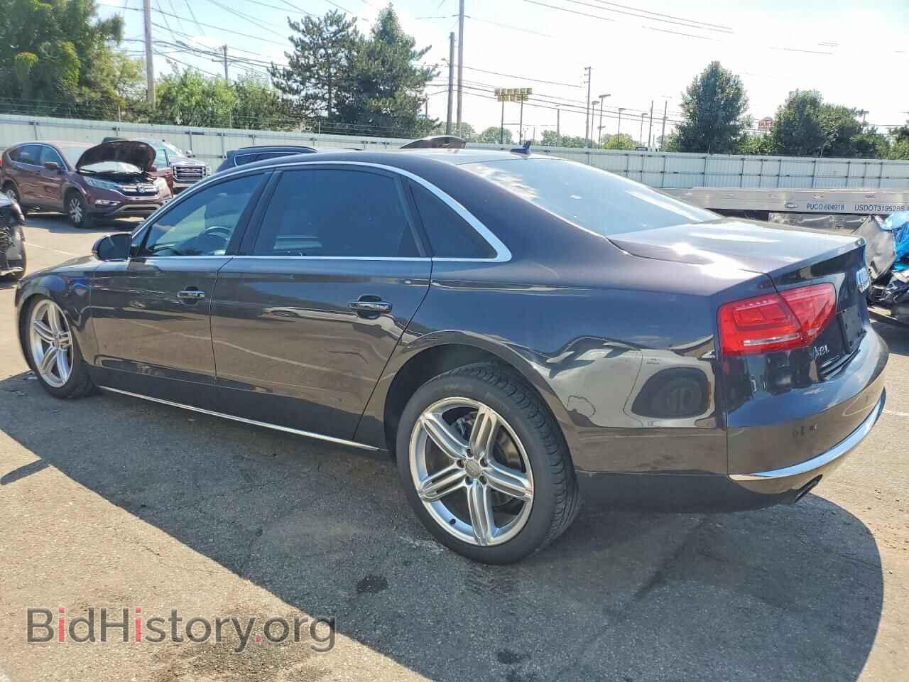 2013 AUDI A8 - VIN: WAURGAFD2DN029430 - Фото 2