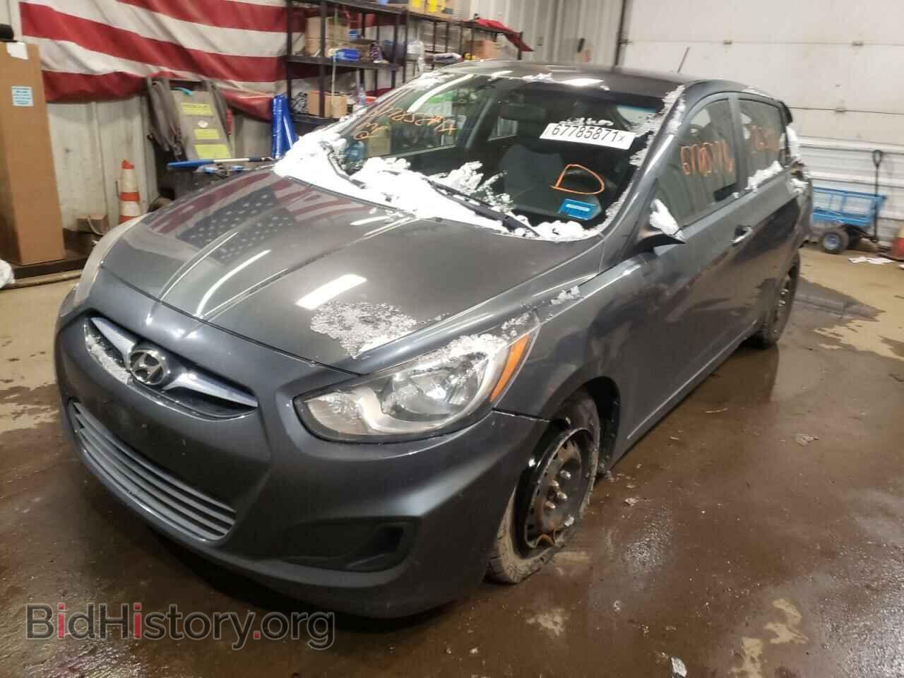 2012 HYUNDAI ACCENT - VIN: KMHCT5AE3CU047320 - Фото 2