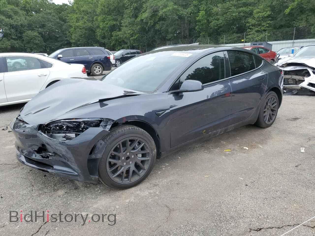 Photo 5YJ3E1EA8RF862726 - TESLA MODEL 3 2024