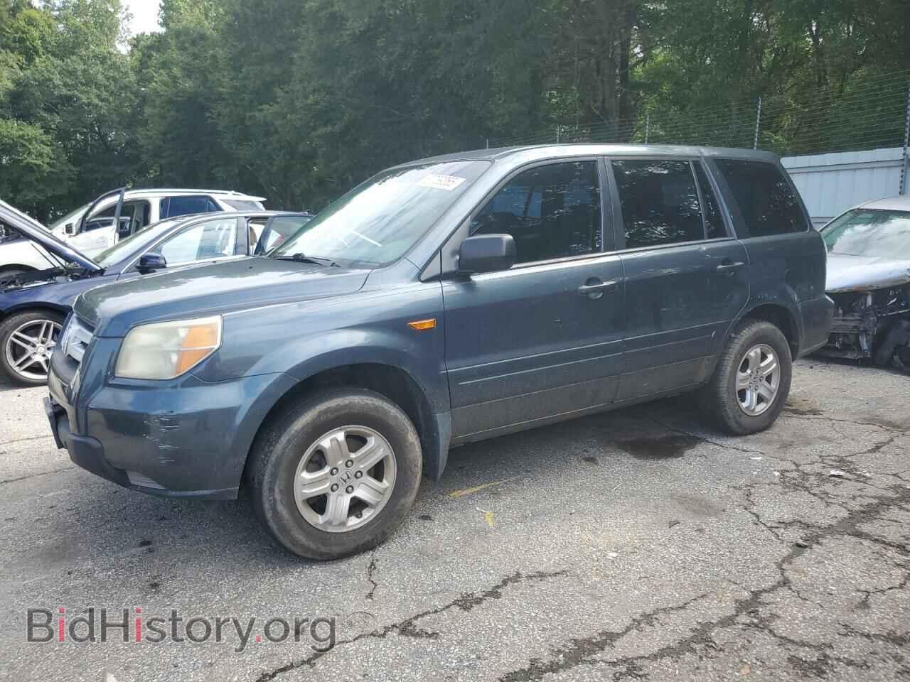 Photo 5FNYF28166B032181 - HONDA PILOT 2006
