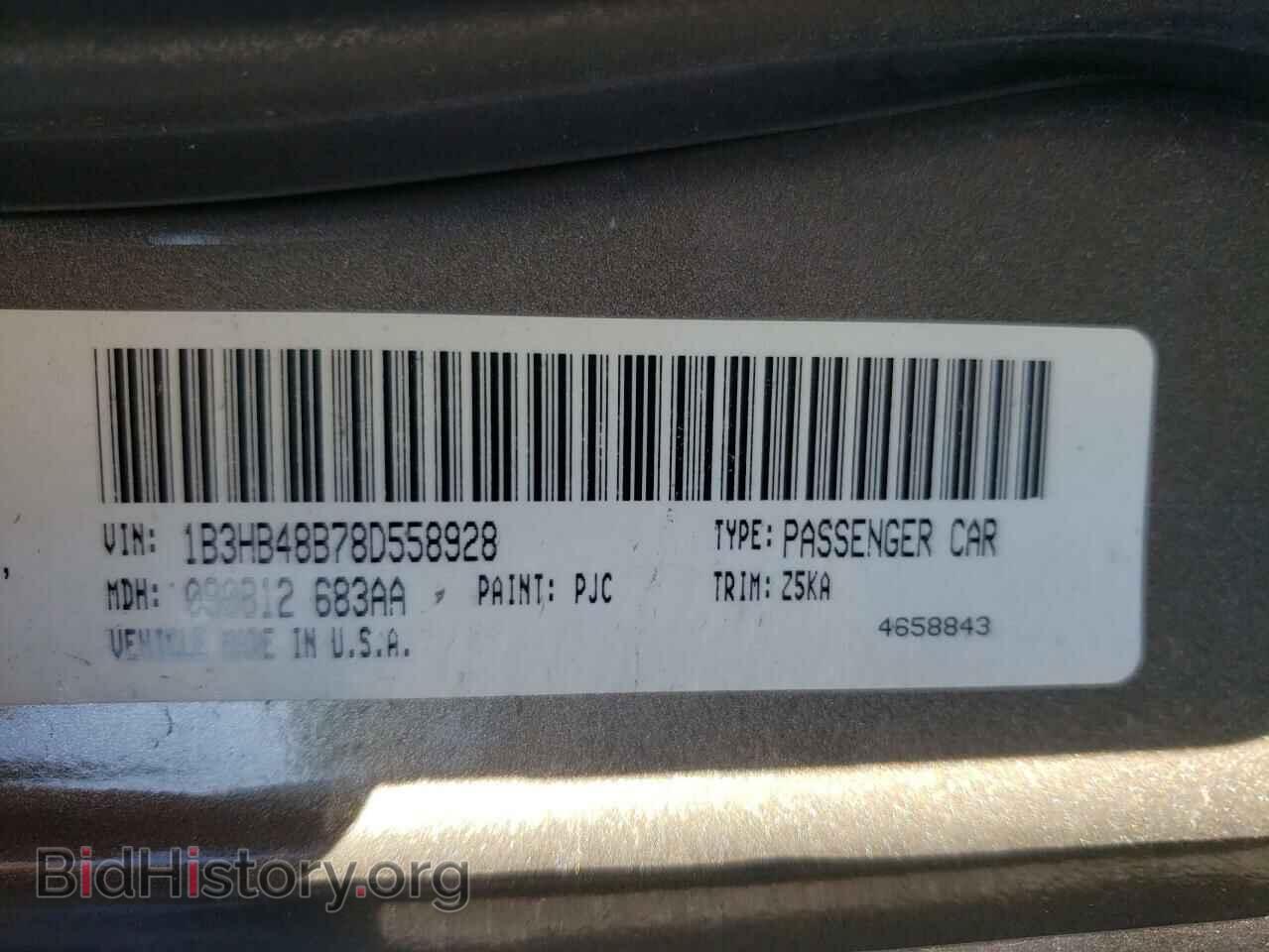2008 DODGE CALIBER - VIN: 1B3HB48B78D558928 - Фото 10