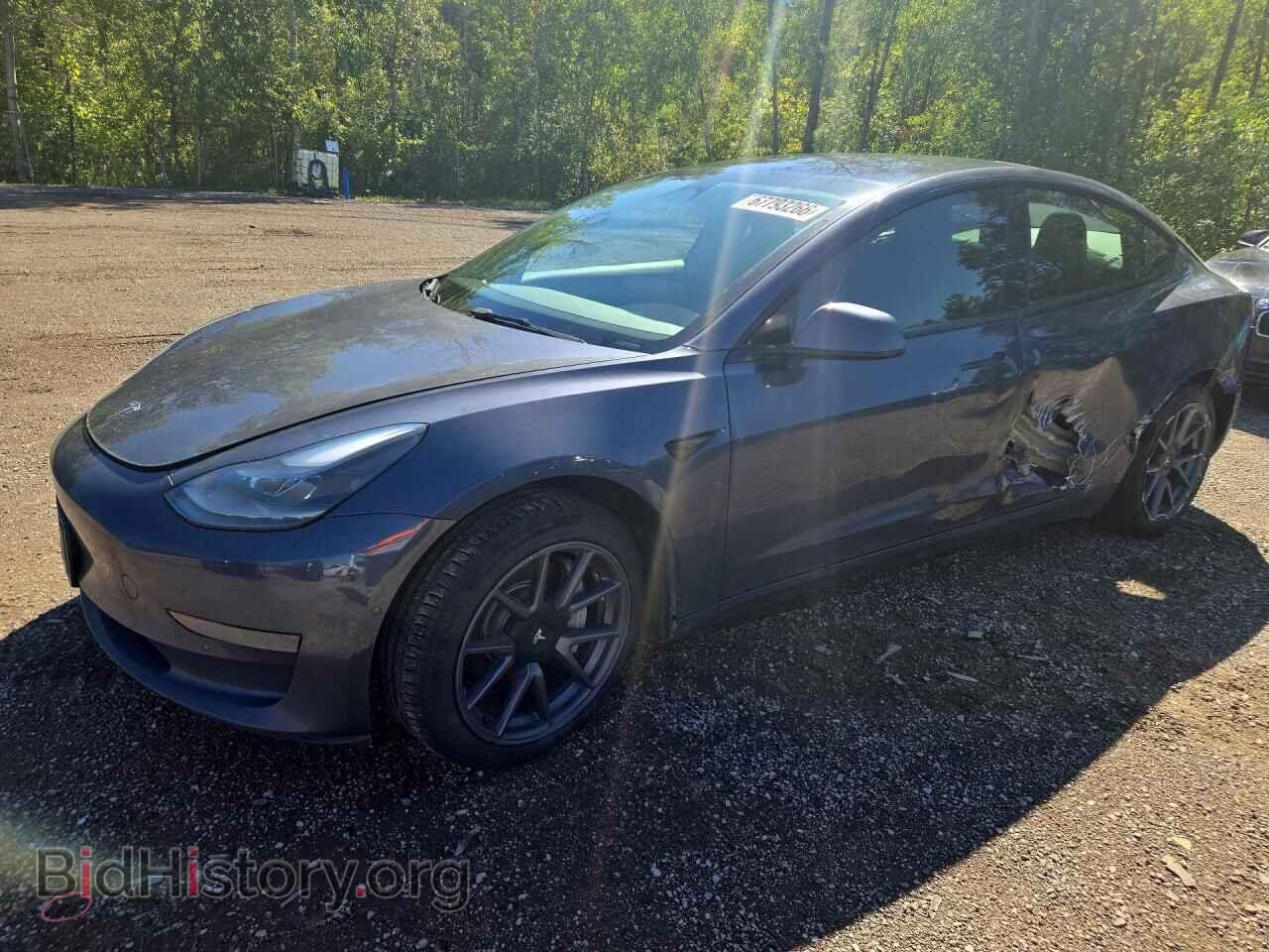 Photo 5YJ3E1EA4NF317813 - TESLA MODEL 3 2022