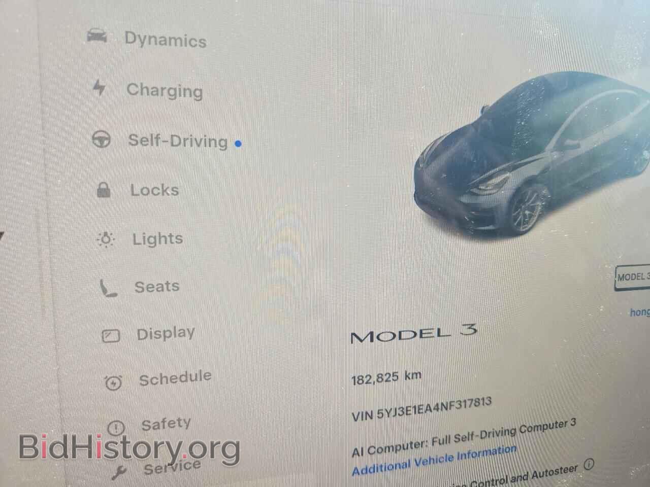 2022 TESLA MODEL 3 - VIN: 5YJ3E1EA4NF317813 - Фото 9