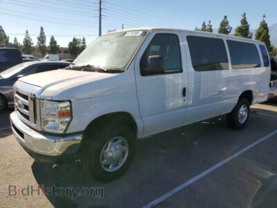 2013 Ford ALL MODELS E350 Super Duty Wagon, white — VIN 1FBSS3BL4DDA27216, Copart