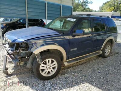 2006 Ford EXPLORER Eddie Bauer, blue — VIN 1FMEU74E46UA49904, Copart