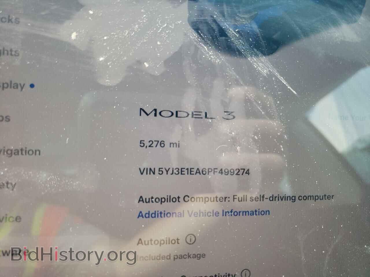 2023 TESLA MODEL 3 - VIN: 5YJ3E1EA6PF499274 - Photo 9