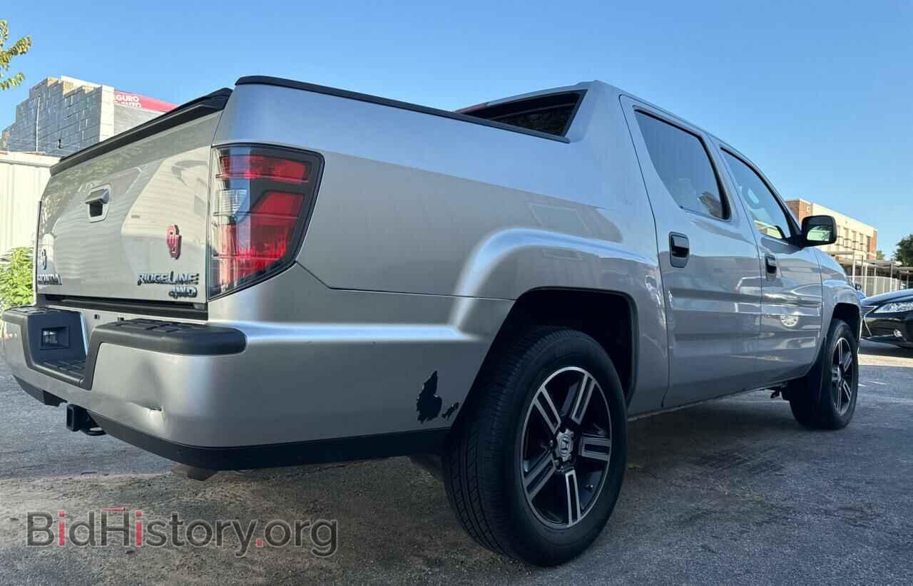 2013 HONDA RIDGELINE - VIN: 5FPYK1F71DB014611 - Фото 4