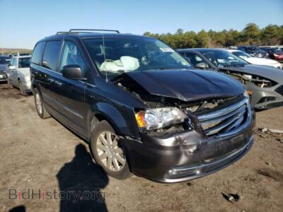 2015 Chrysler MINIVAN Town & COU, серый — VIN 2C4RC1BGXFR638205, Copart