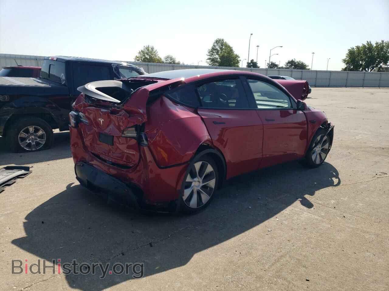 2022 TESLA MODEL Y - VIN: 7SAYGDEE5NF484513 - Фото 3