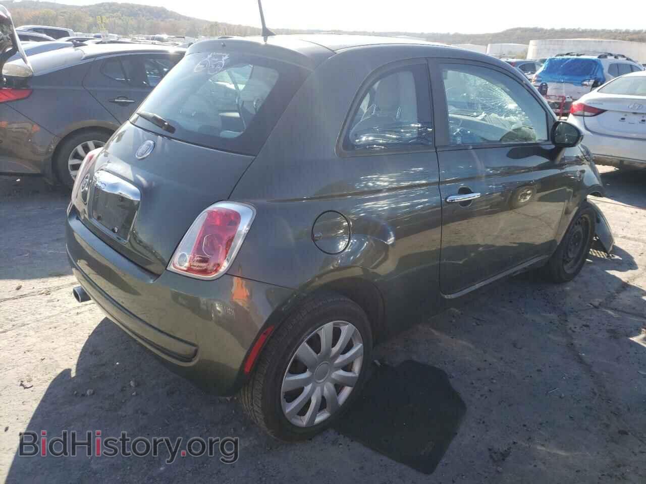 2012 FIAT 500 - VIN: 3C3CFFAR6CT370862 - Фото 3
