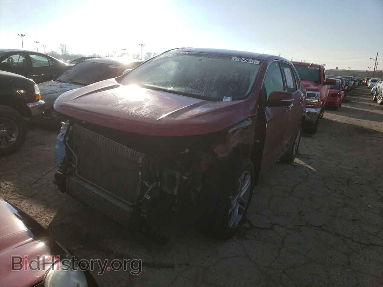2017 FORD EDGE - VIN: 2FMPK3K96HBB38234 - Фото 2