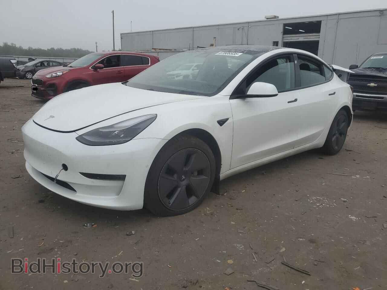 Photo 5YJ3E1EB3MF049831 - TESLA MODEL 3 2021
