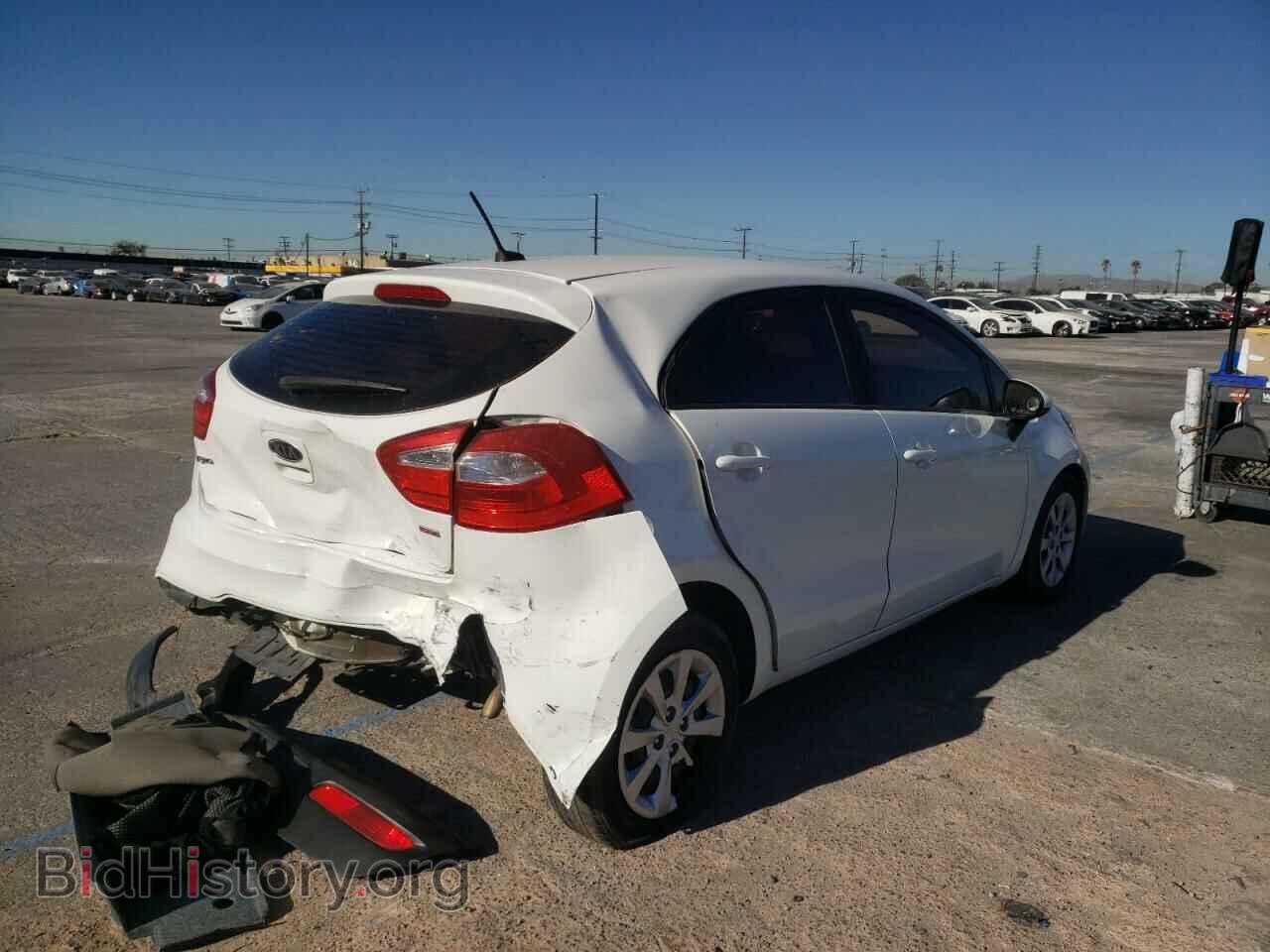 2013 KIA RIO - VIN: KNADM5A37D6110068 - Фото 4