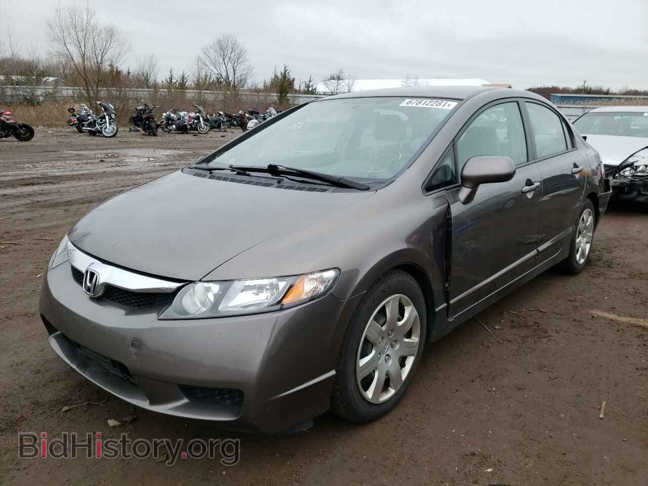 2011 HONDA CIVIC - VIN: 19XFA1F59BE035100 - Фото 2