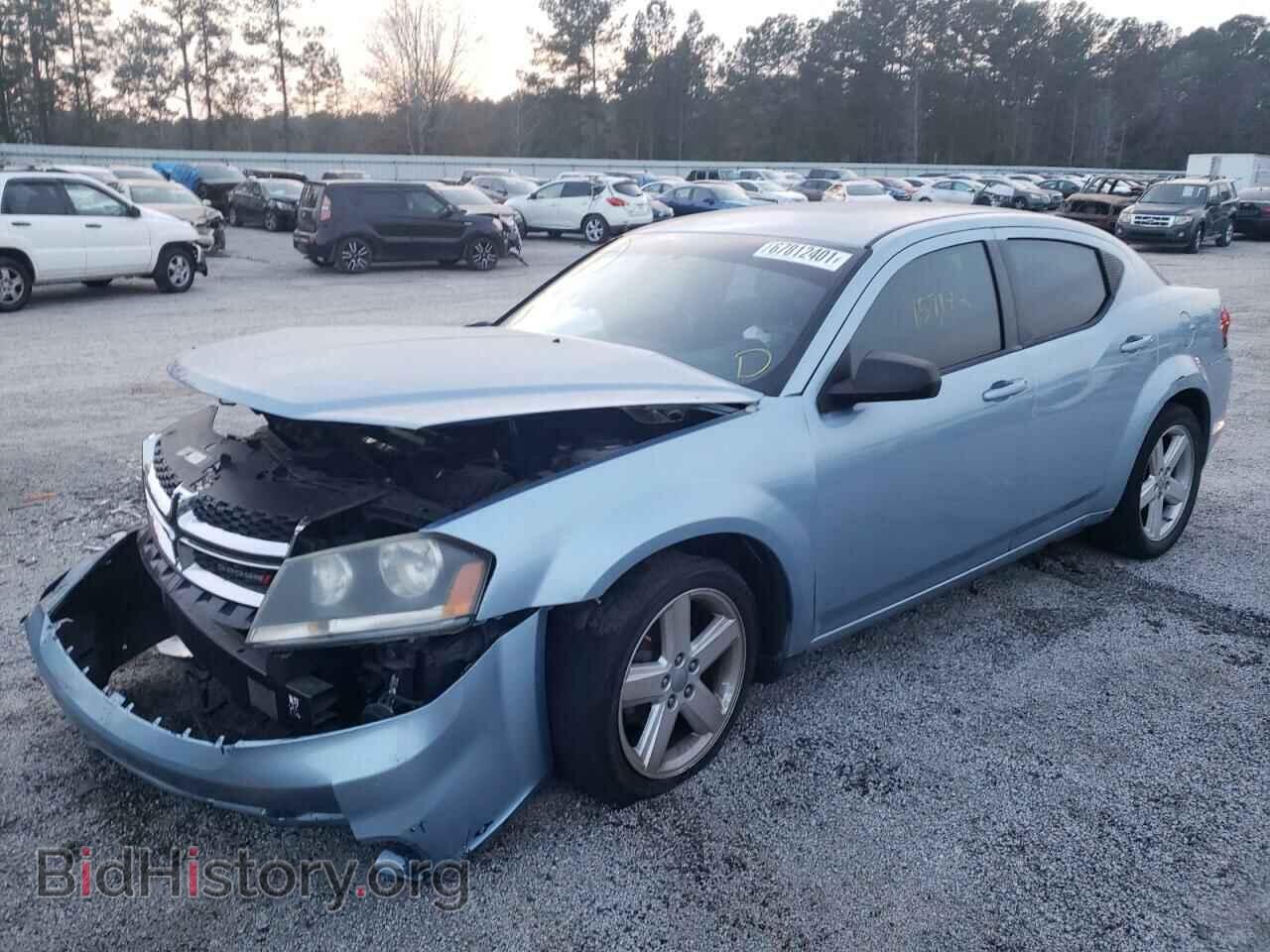 2013 DODGE AVENGER - VIN: 1C3CDZAB7DN681664 - Фото 2