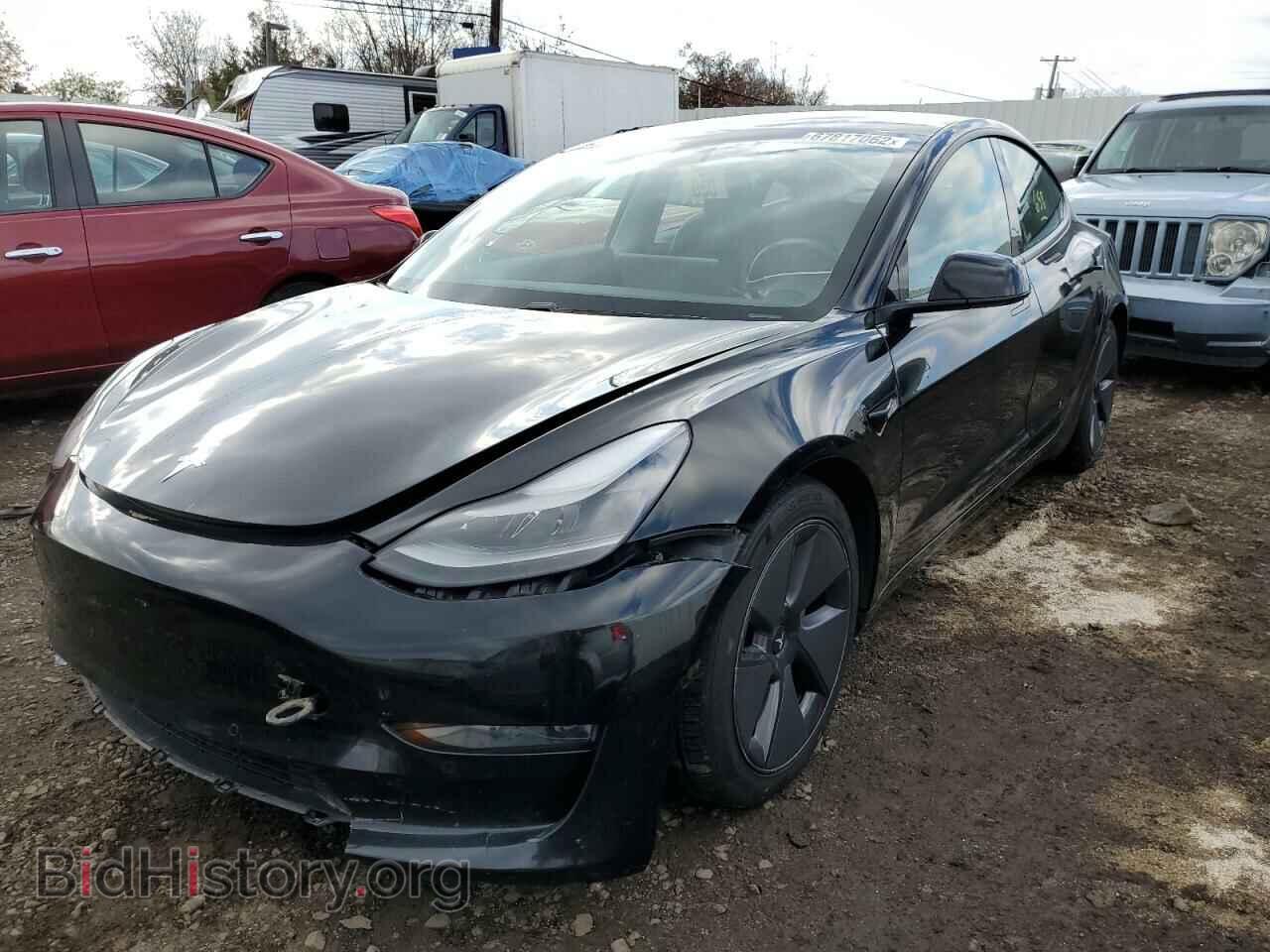 Photo 5YJ3E1EB3MF924647 - TESLA MODEL 3 2021