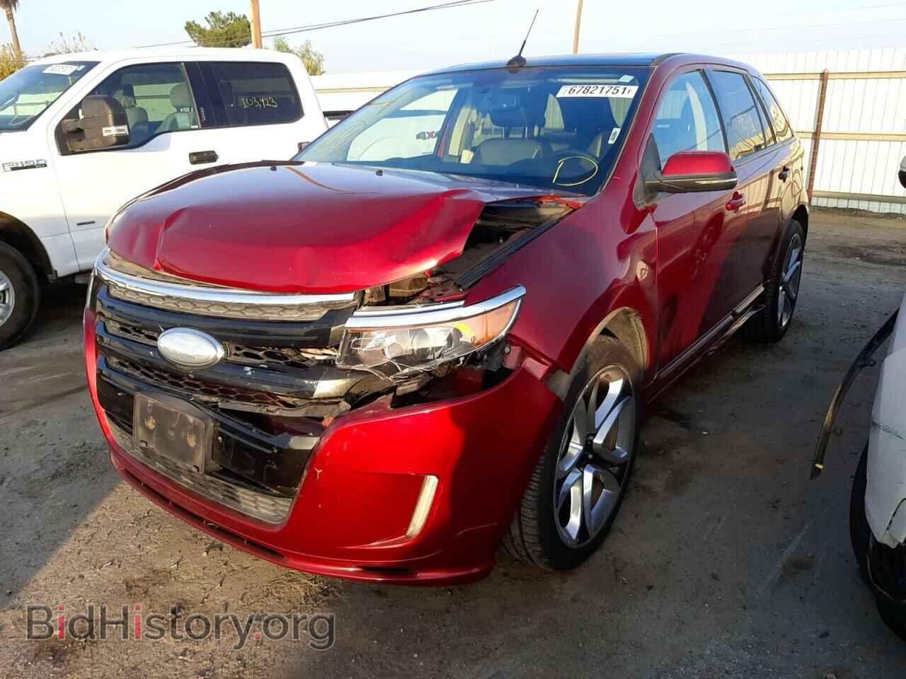 2013 FORD EDGE - VIN: 2FMDK3AK0DBB99015 - Фото 2