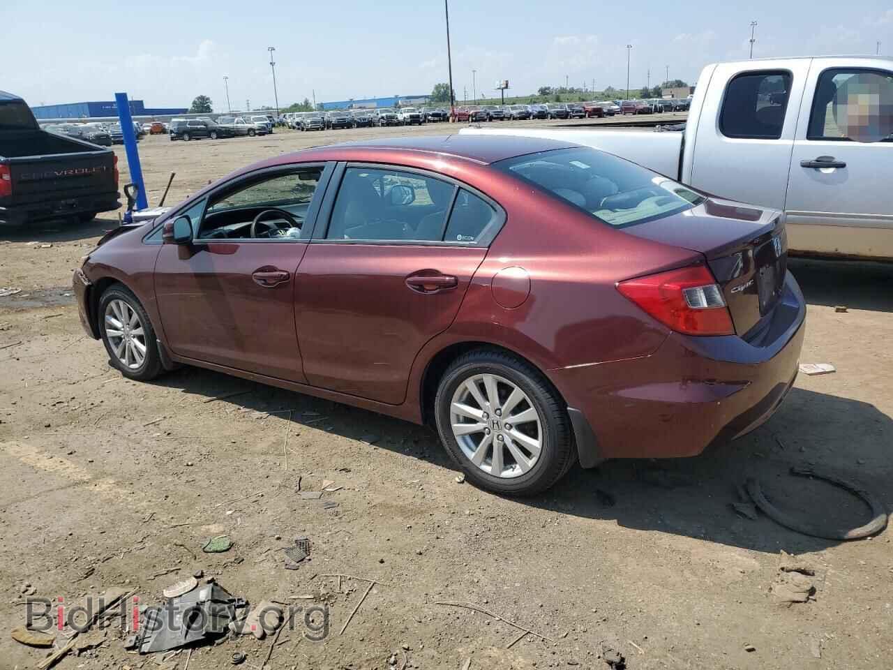 2012 HONDA CIVIC - VIN: 2HGFB2F82CH514852 - Фото 2