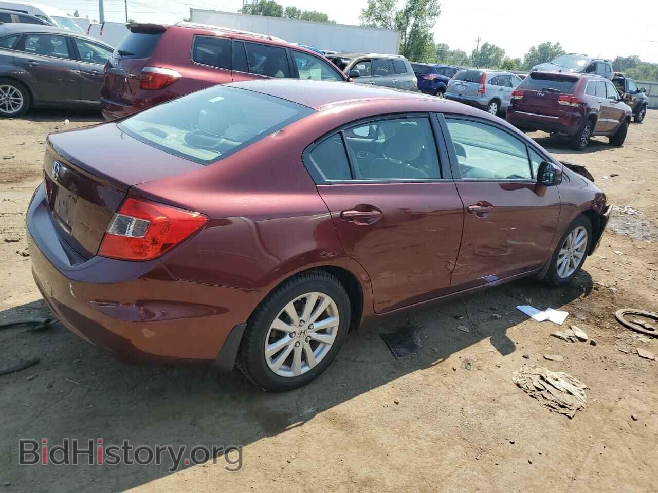 2012 HONDA CIVIC - VIN: 2HGFB2F82CH514852 - Фото 3