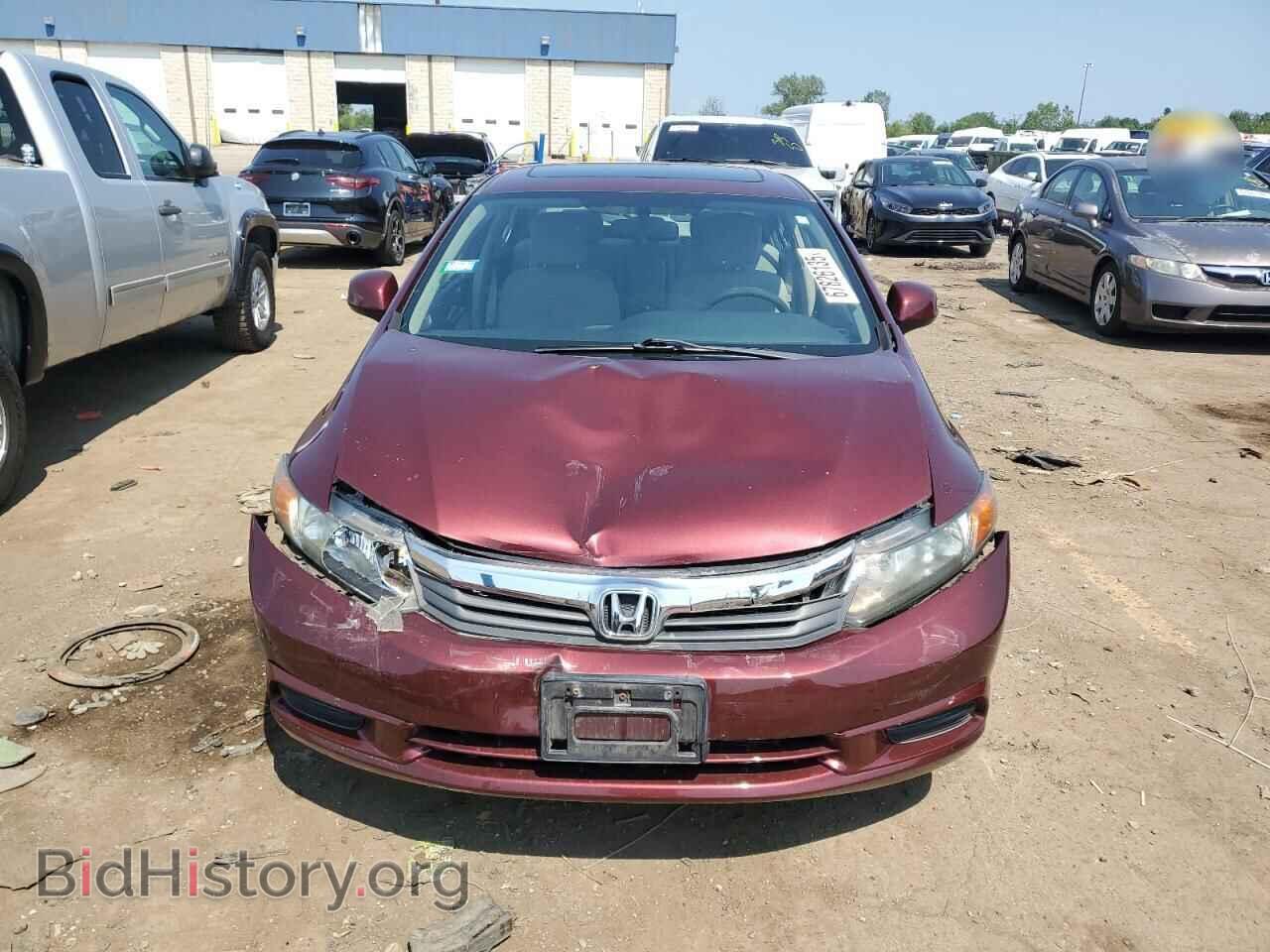 2012 HONDA CIVIC - VIN: 2HGFB2F82CH514852 - Фото 5