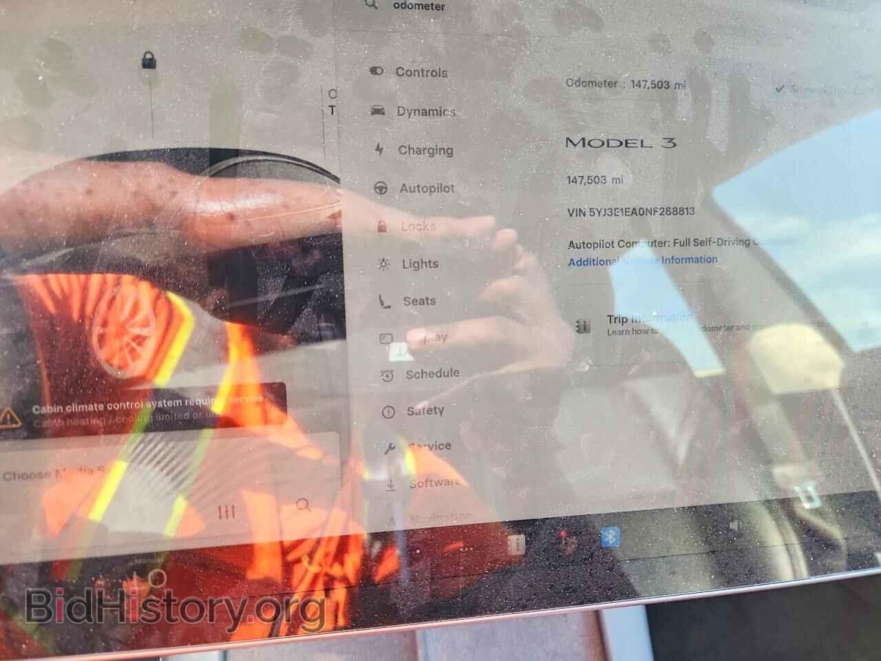 2022 TESLA MODEL 3 - VIN: 5YJ3E1EA0NF288813 - Фото 9