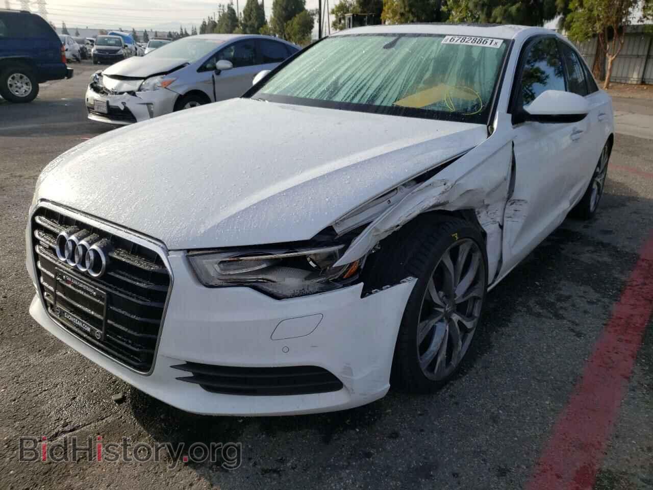 2014 AUDI A6 - VIN: WAUGFAFC5EN009630 - Фото 2