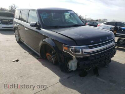 2014 Ford FLEX Flex Limit, black — VIN 2FMGK5D81EBD38319, Copart