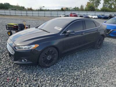 2015 Ford FUSION SE, black — VIN 3FA6P0HD6FR158564, Copart