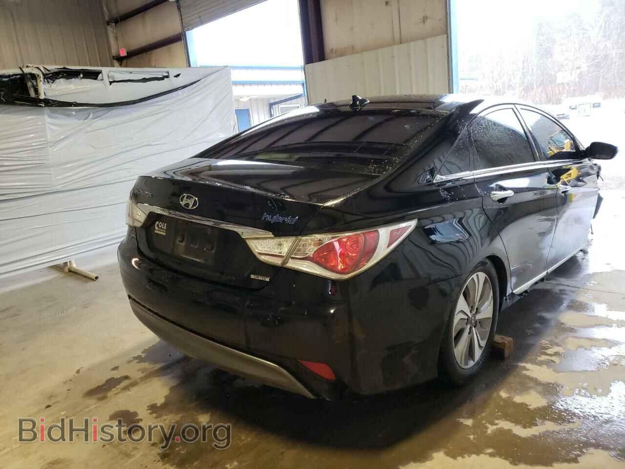 2014 HYUNDAI SONATA - VIN: KMHEC4A46EA104494 - Фото 4