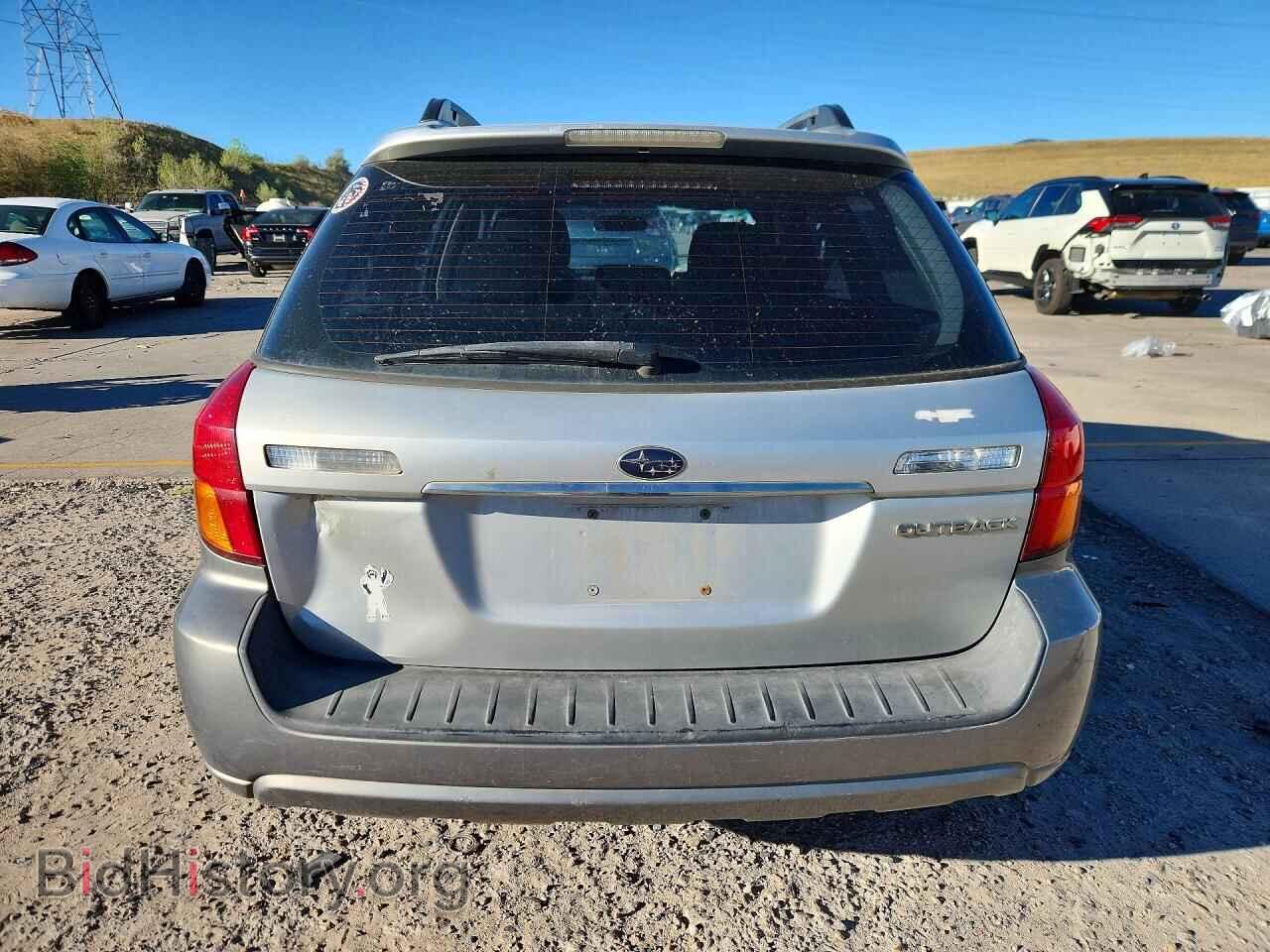 2007 SUBARU OUTBACK - VIN: 4S4BP61C876325188 - Фото 6