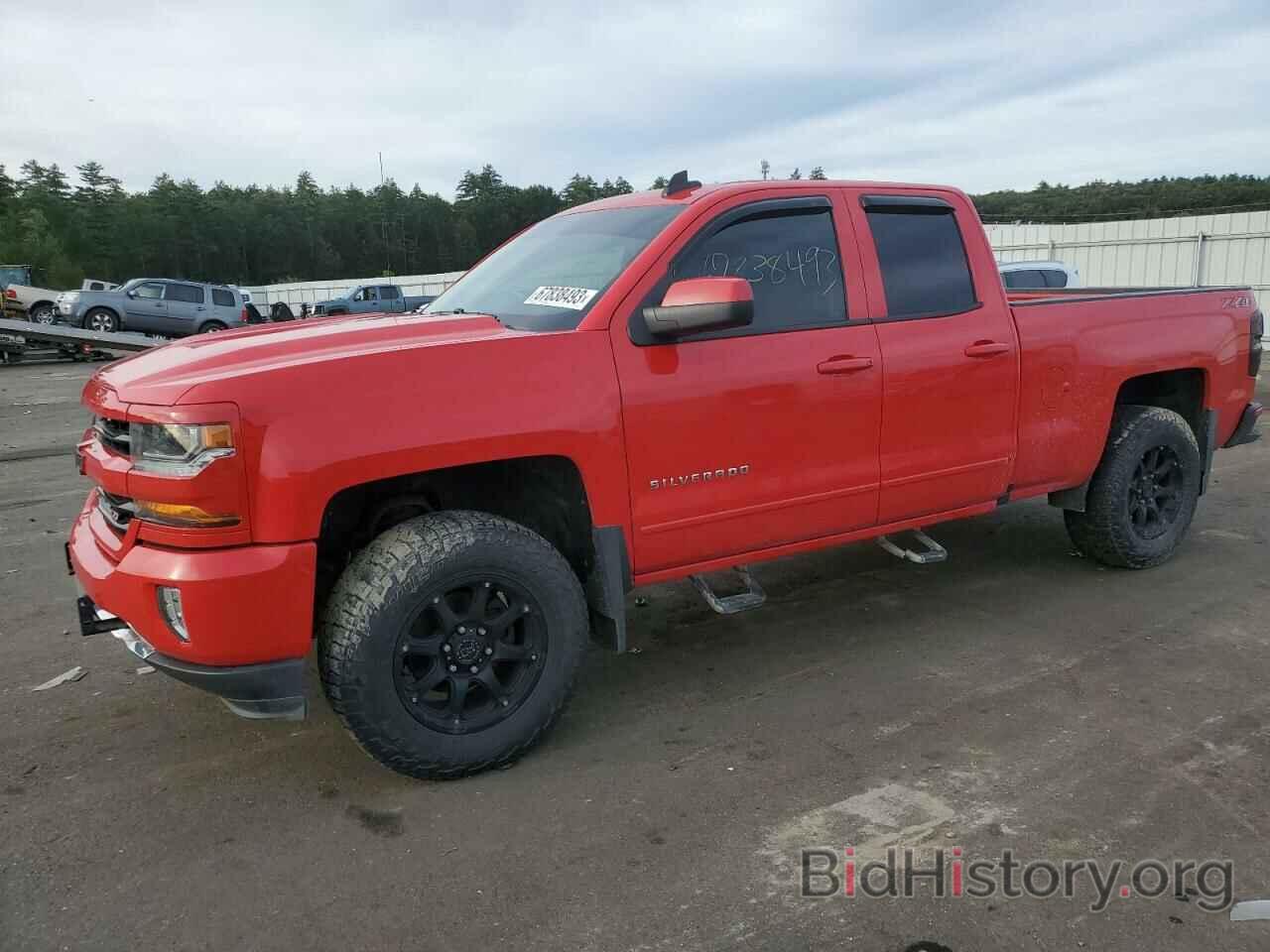 Chevrolet Silverado к1500 красно черная