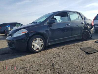 2011 Nissan VERSA 1.8 S, черный — VIN 3N1BC1AP2BL367976, Copart