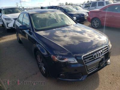 2011 Audi A4 A4 Premium, синий — VIN WAUFFAFL1BA090897, Copart