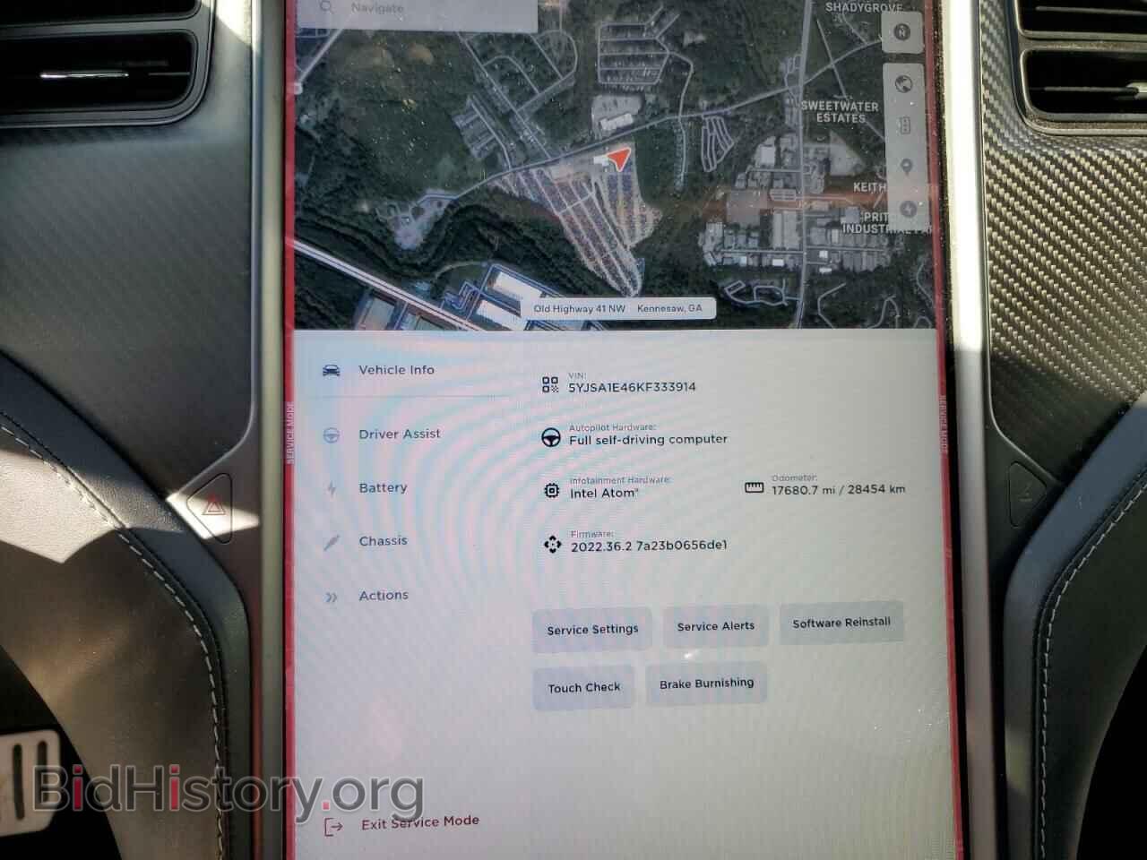 2019 TESLA MODEL S - VIN: 5YJSA1E46KF333914 - Фото 9