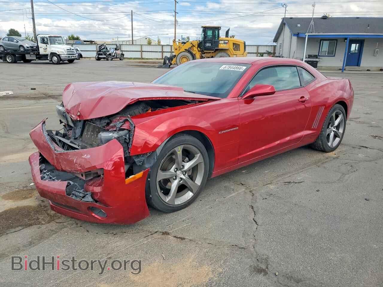Фотография 2G1FB1E34D9187230 - CHEVROLET CAMARO 2013