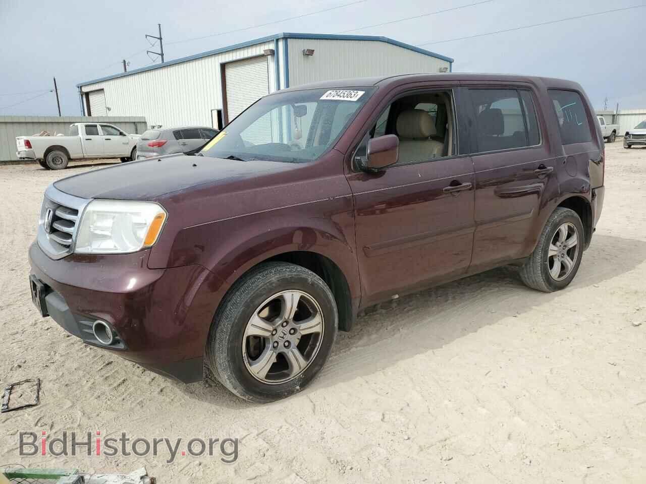 Фотография 5FNYF3H5XEB010529 - HONDA PILOT 2014