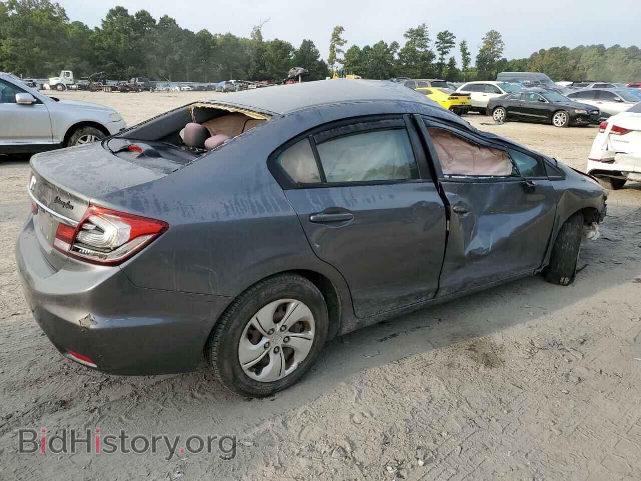 2013 HONDA CIVIC - VIN: 19XFB2F51DE267986 - Фото 3