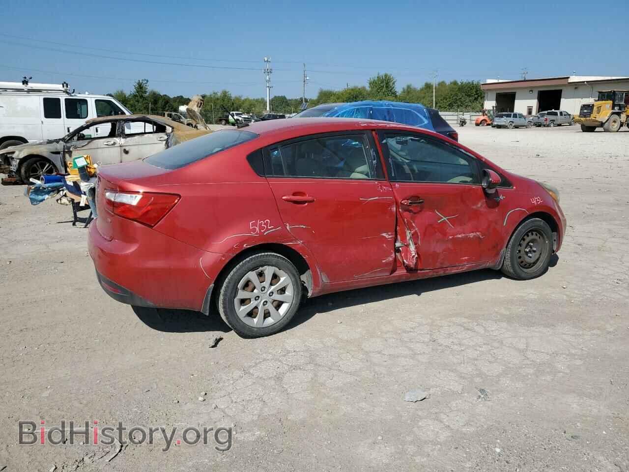 2012 KIA RIO - VIN: KNADM4A34C6085980 - Фото 3