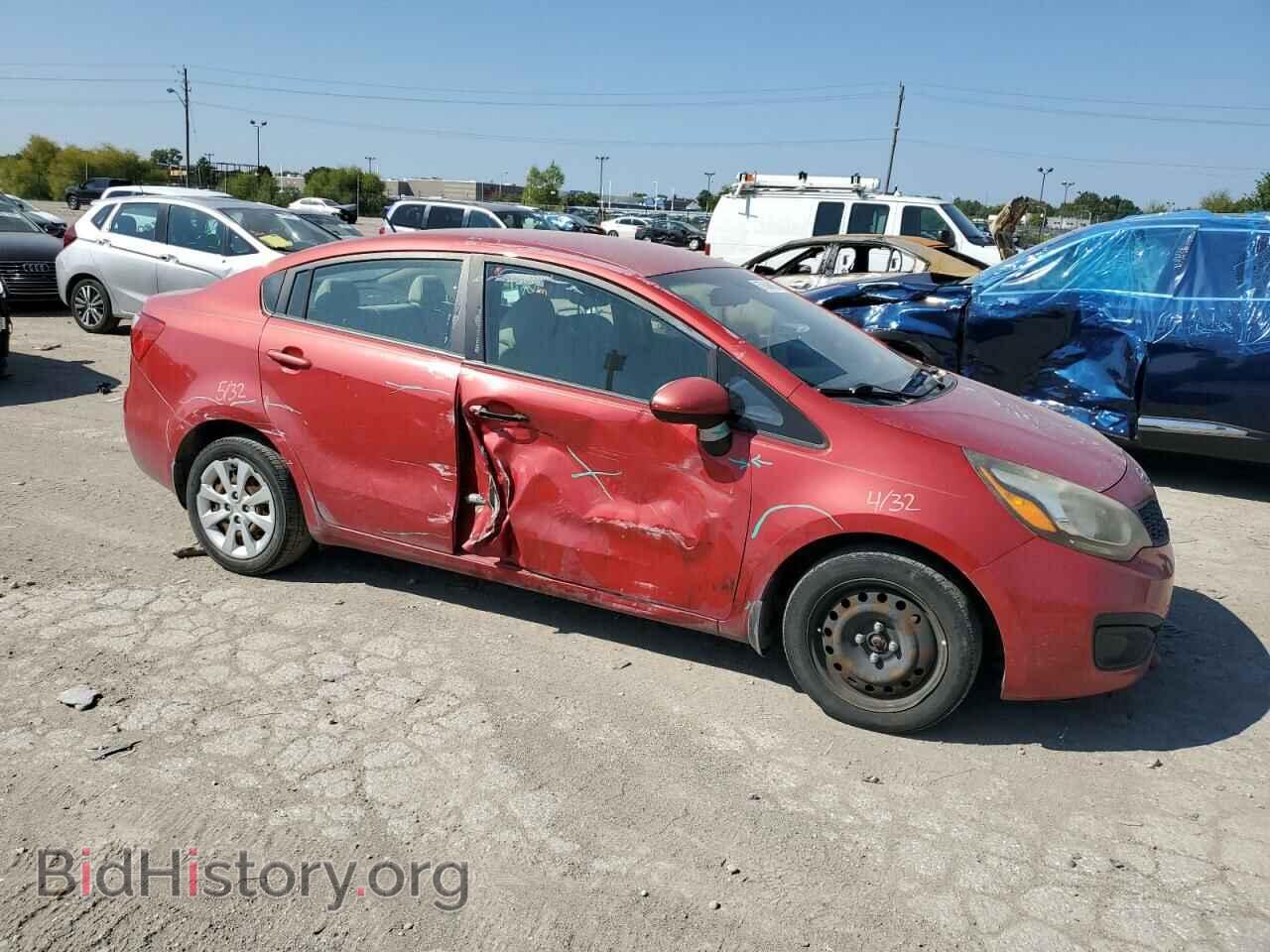 2012 KIA RIO - VIN: KNADM4A34C6085980 - Фото 4